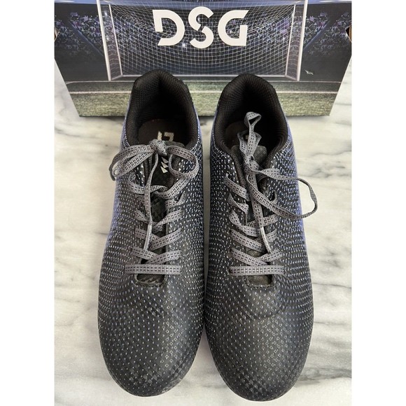 DSG Soccer Cleats Big Kids size 6 Speed Viper Purple Silver - Picture 11 of 13